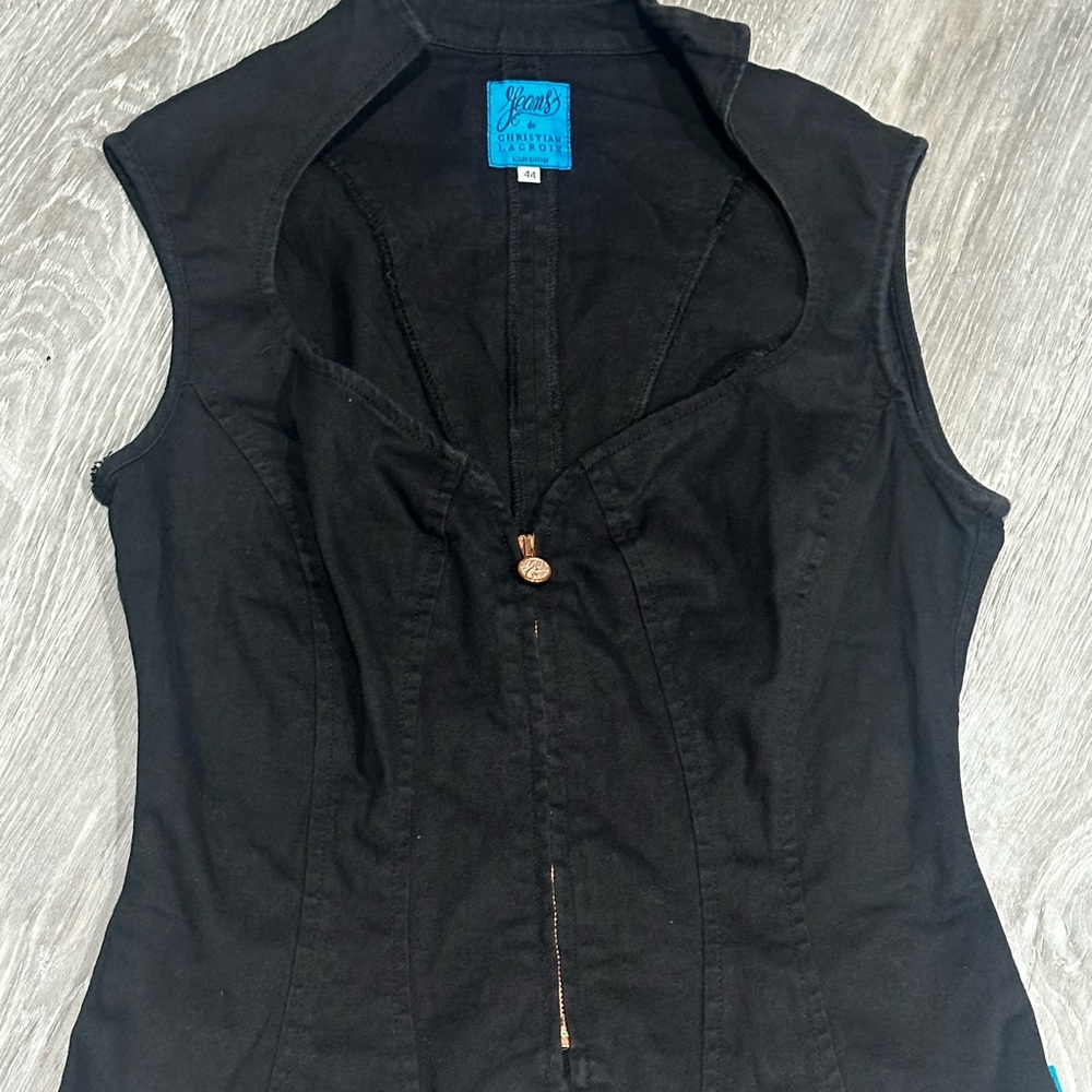 SOLD ❗️Jean Paul Gautier Y2K vest